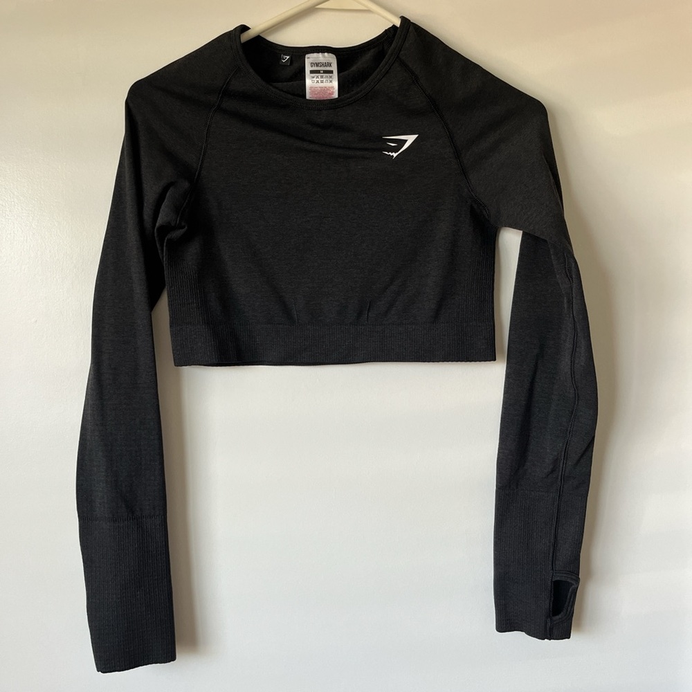 (SOLD) Gymshark Long Sleeve Crop Top